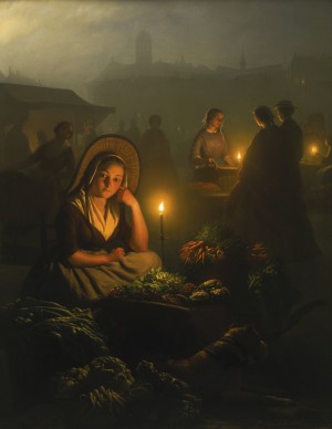 Night market in Amsterdam